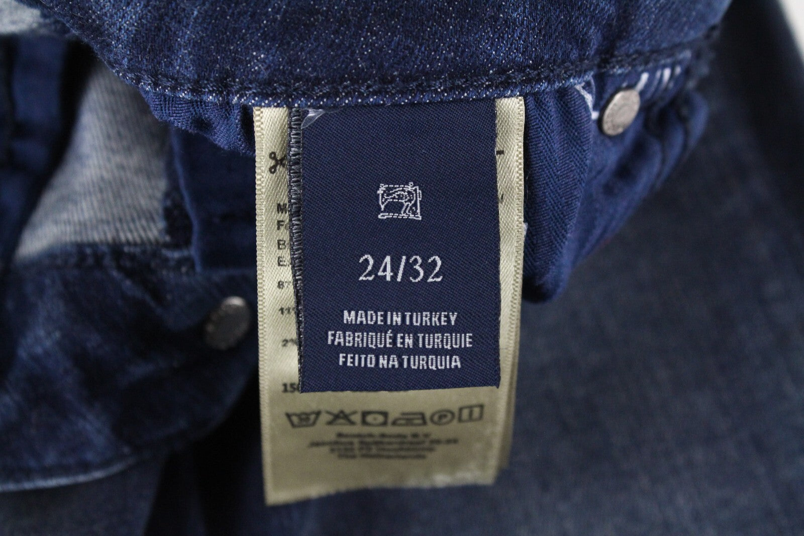 SCOTCH & SODA Womens Jeans W24/L32 La Bohemienne Mid-Rise Skinny Lace-Up