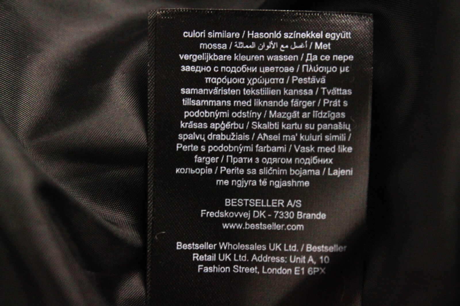 ONLY Womens Jacket M Petite Hooded Khaki Quilted Padded Warm Long