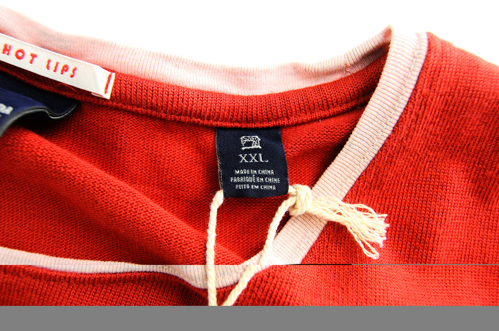 SCOTCH & SODA Ams Blauw Men's Red Cotton T-Shirt 2XL Casual Round Neck Pullover