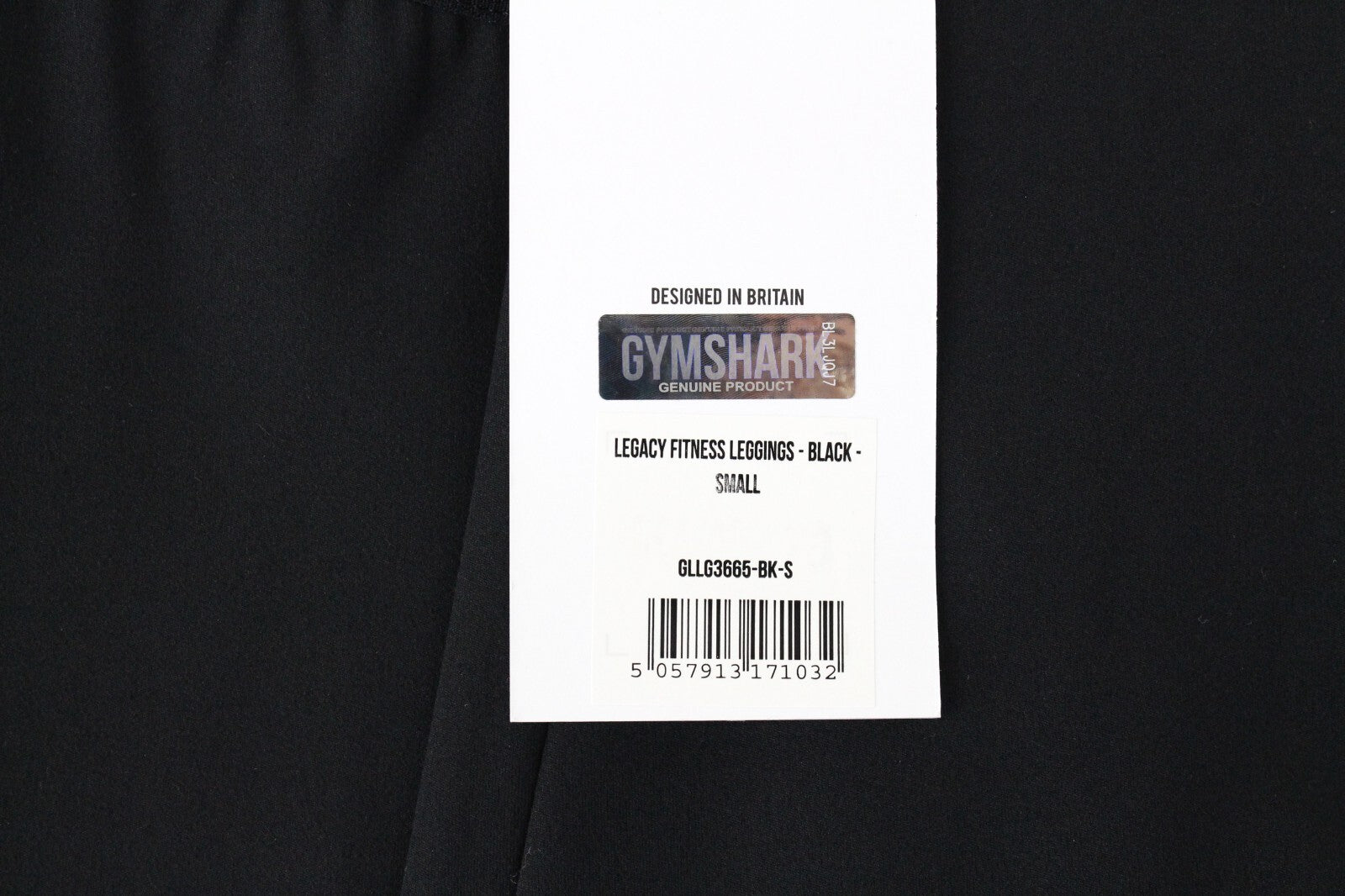 GYMSHARK Womens Leggings S Legacy  Stretchy Activewear Black