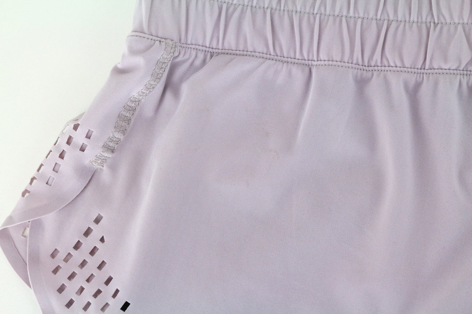 SWEATY BETTY Aerial 2in1 S Purple Layered Gym Shorts Women's Stretch Workout