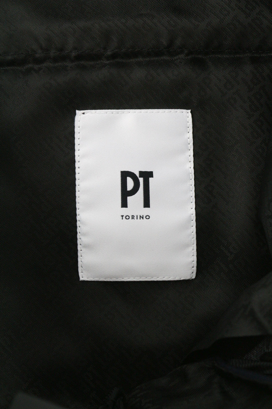 PT TORINO Lamda Men Trousers 50 W33 Blue Zipper Pockets Tapered Fit Logo Casual