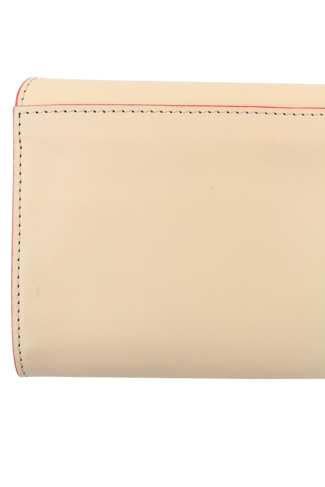 COMPTOIR DES COTONNIERS Stripes Fiery Women Wallet OS Beige Leather RRP€125