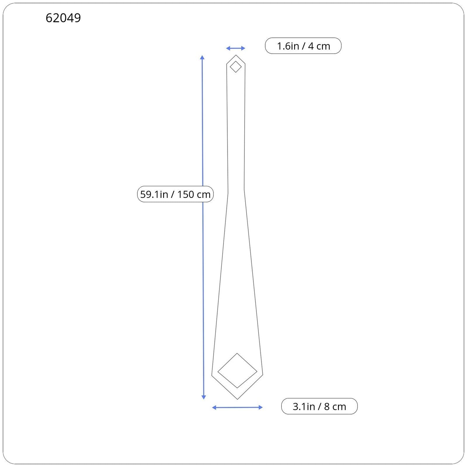 SUITSUPPLY Brown Tie Silk Wool Blend Patterned 150 x 8 cm Men's Pointed End