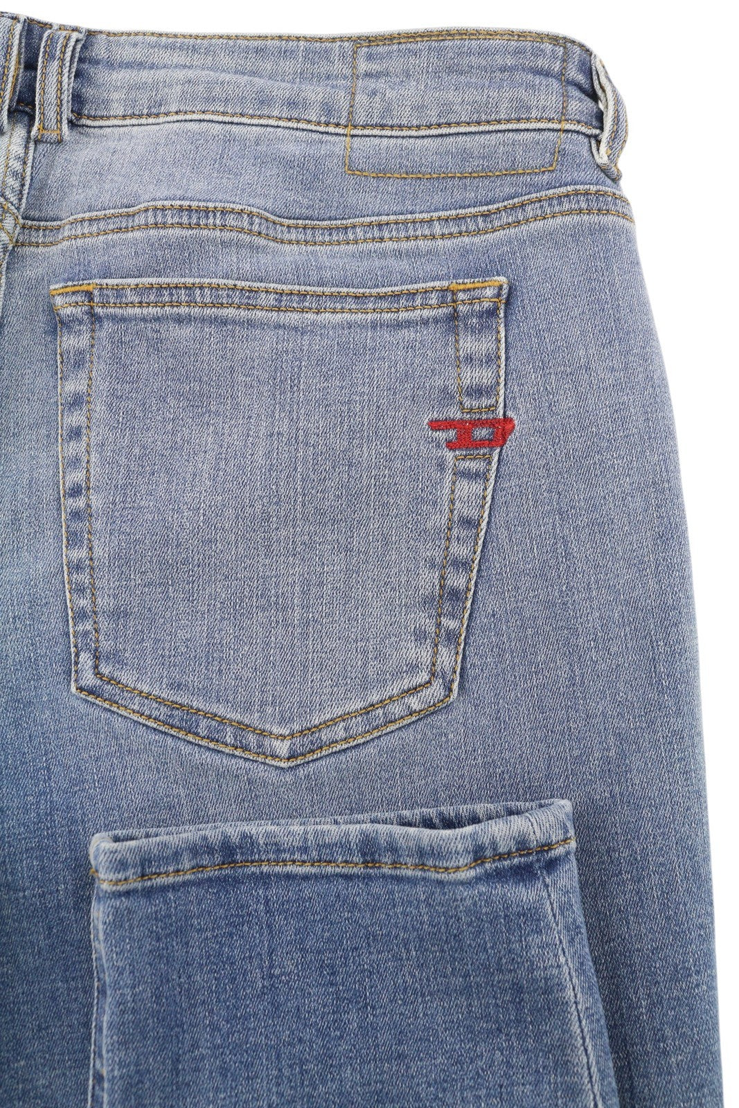 DIESEL 1979 Sleenker 09C01 Men Jeans W34/L32 Low Waist Skinny Denim Blue RRP195