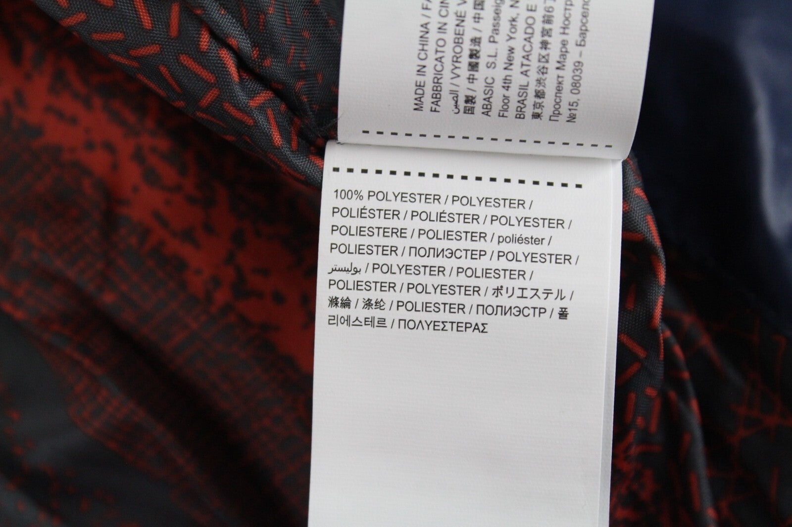 DESIGUAL Arthur Men's Grey Navy Jacket S Hooded Cotton Blend Warm Outerwear