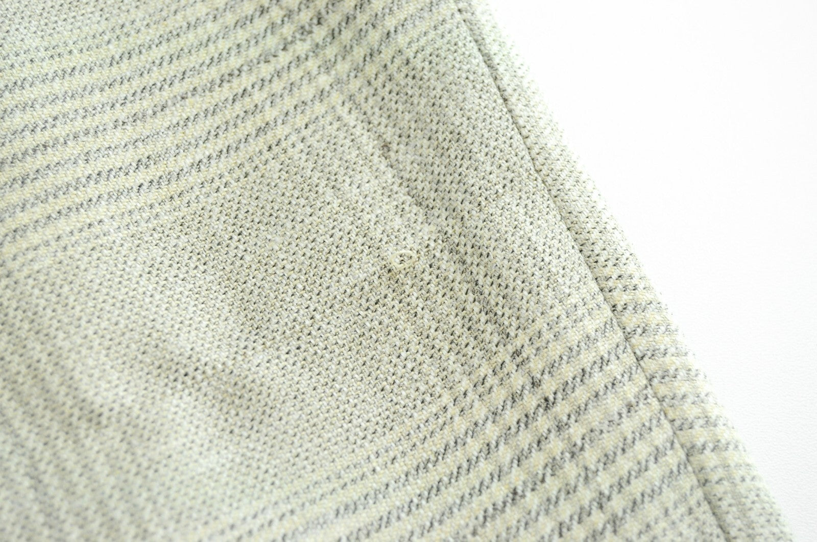 SUITSUPPLY Soho Men's Brown Trousers UK44R Wool Silk Linen Checked Elegant Fit