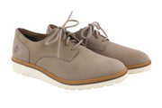 TIMBERLAND A1MLQ-A5619 Women Shoes EU37.5/38 Grey Brown Leather Low-Top Laced