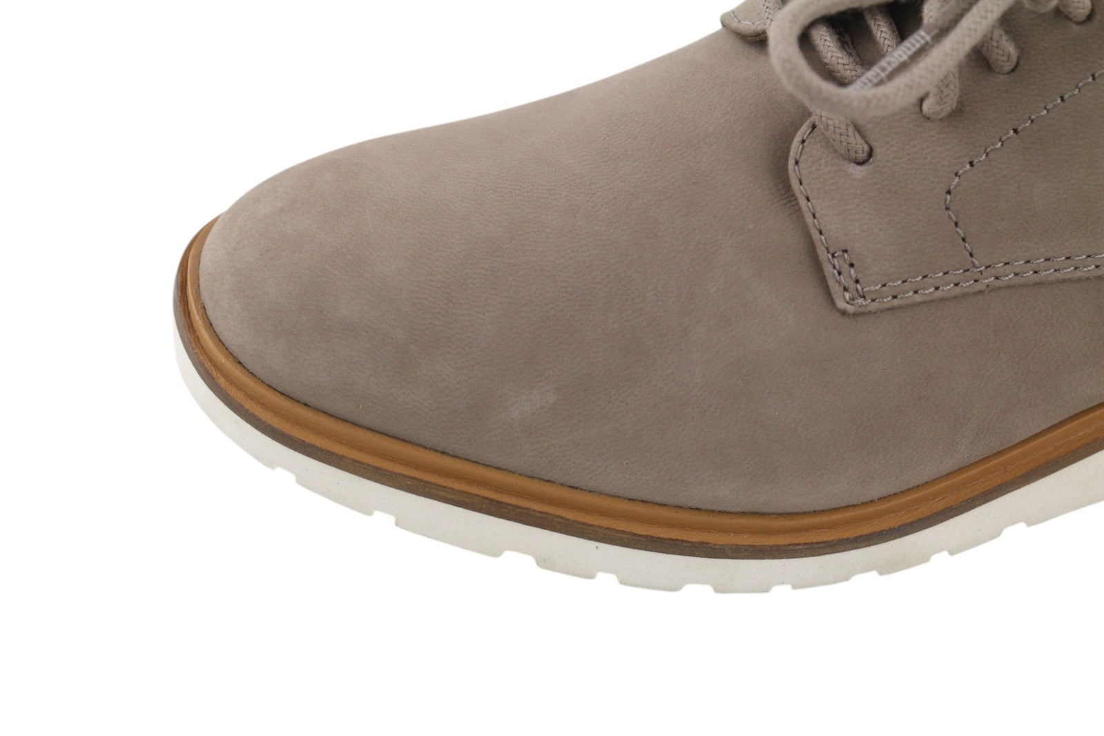 TIMBERLAND A1MLQ-A5619 Women Shoes EU37.5/38 Grey Brown Leather Low-Top Laced
