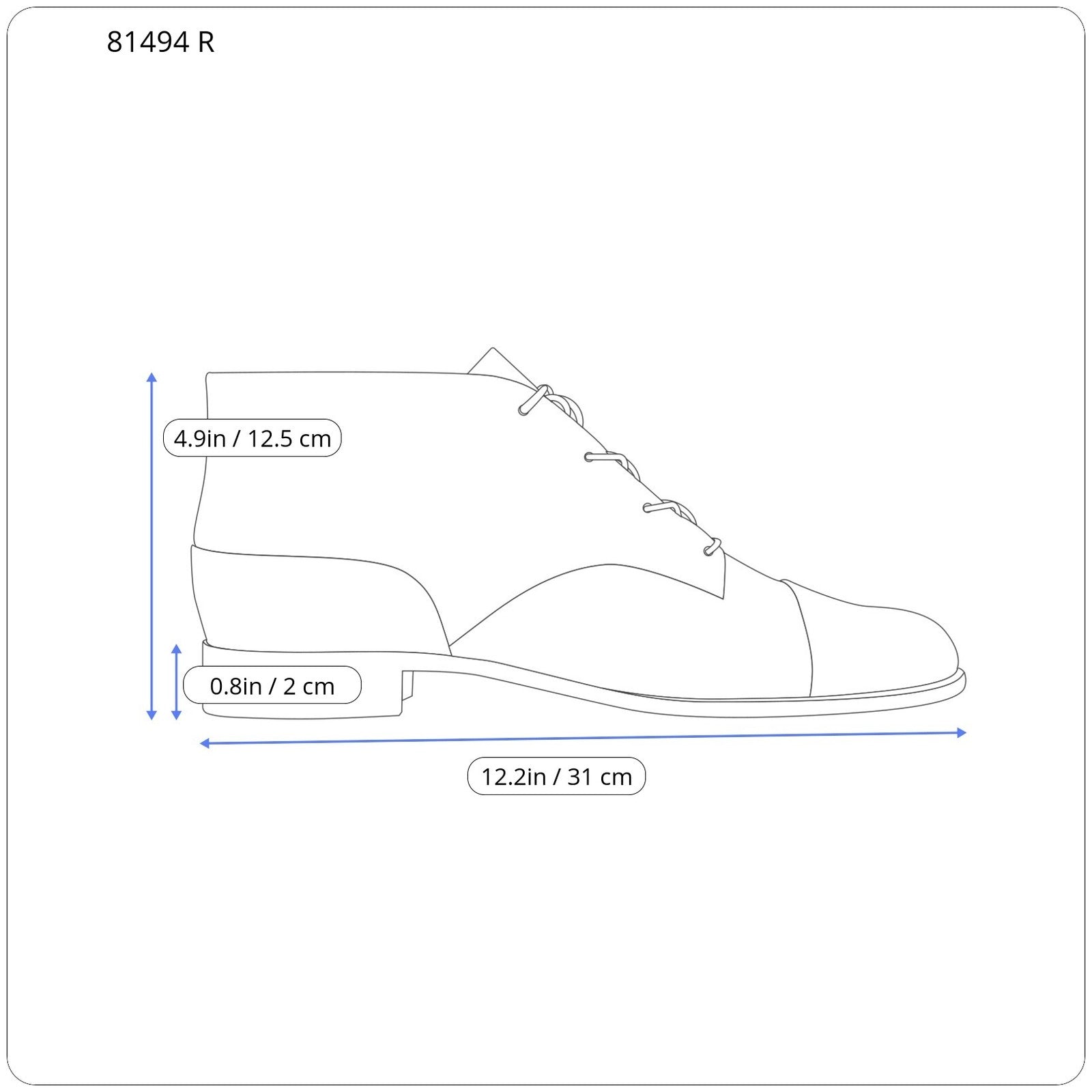 TIMBERLAND A1UQD-A5425 Men Shoes EU44/44.5 Classic Brown Leather Laced High-Top