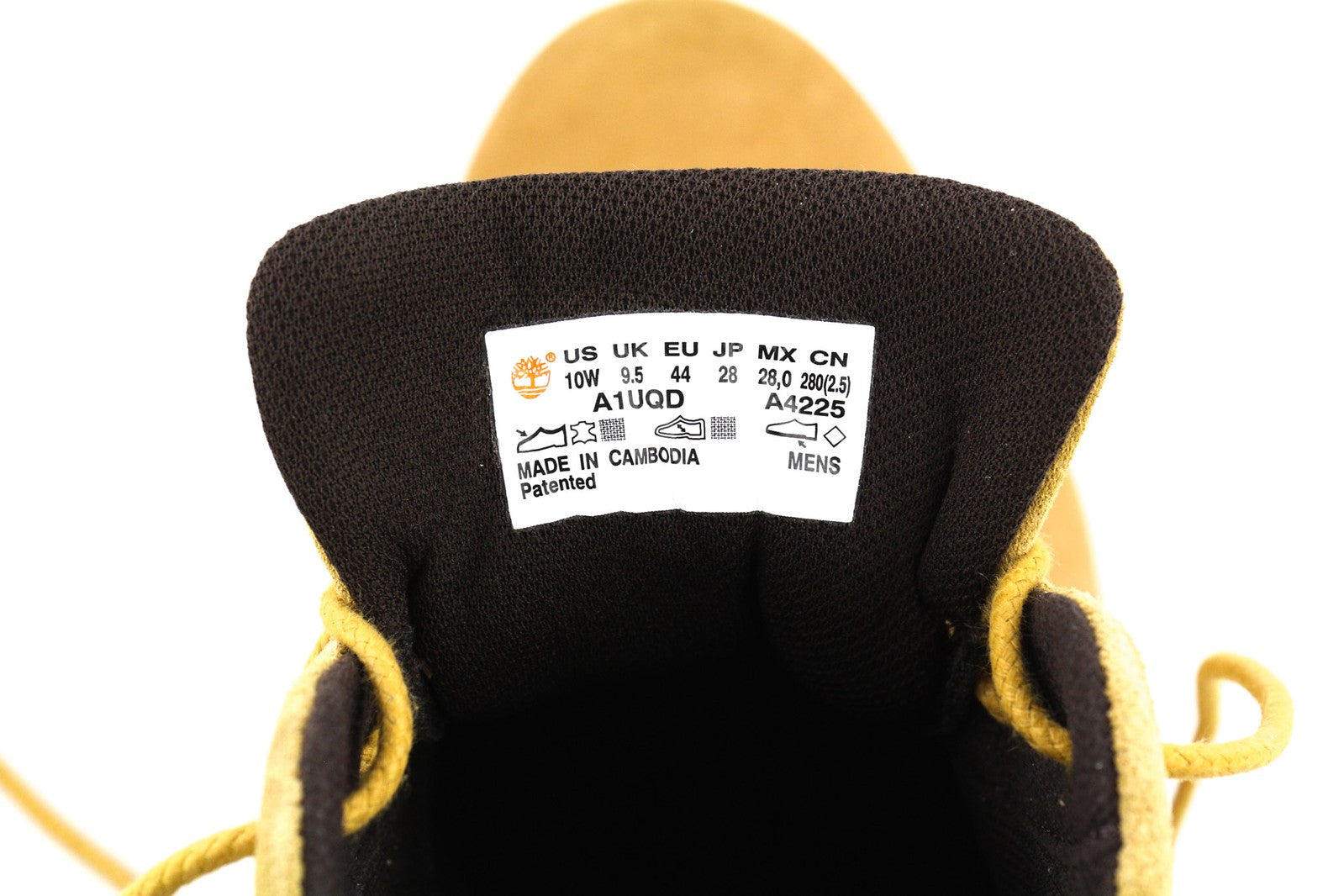 TIMBERLAND A1UQD-A5425 Men Shoes EU44/44.5 Classic Brown Leather Laced High-Top