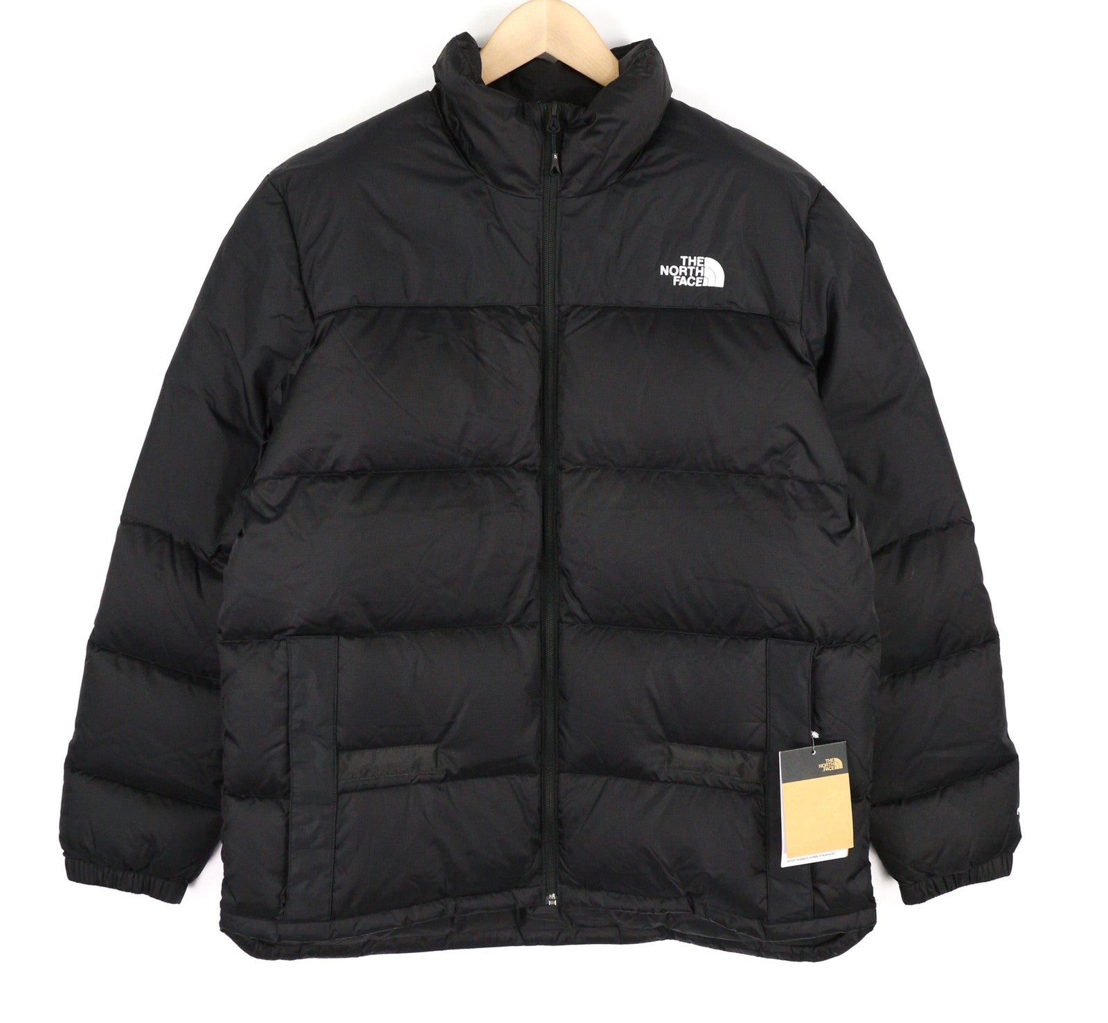 THE NORTH FACE Diablo Down Men Jacket XL Black 700 Down Insulated Quilted Puffer