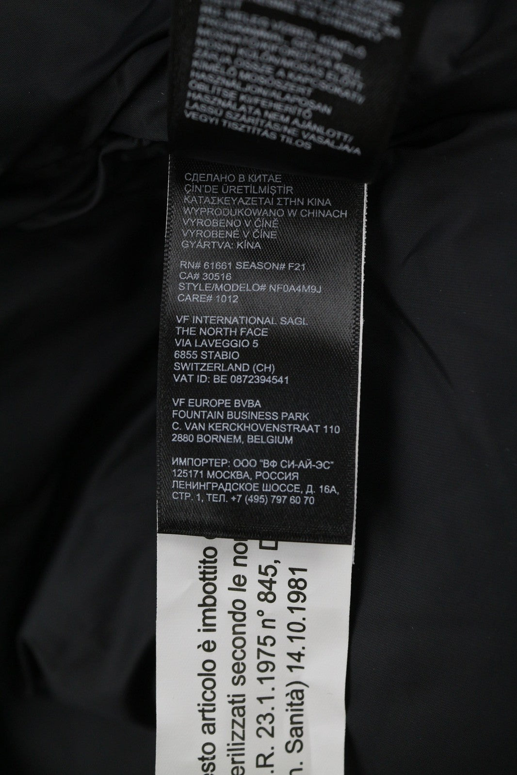 THE NORTH FACE Diablo Down Men Jacket XL Black 700 Down Insulated Quilted Puffer