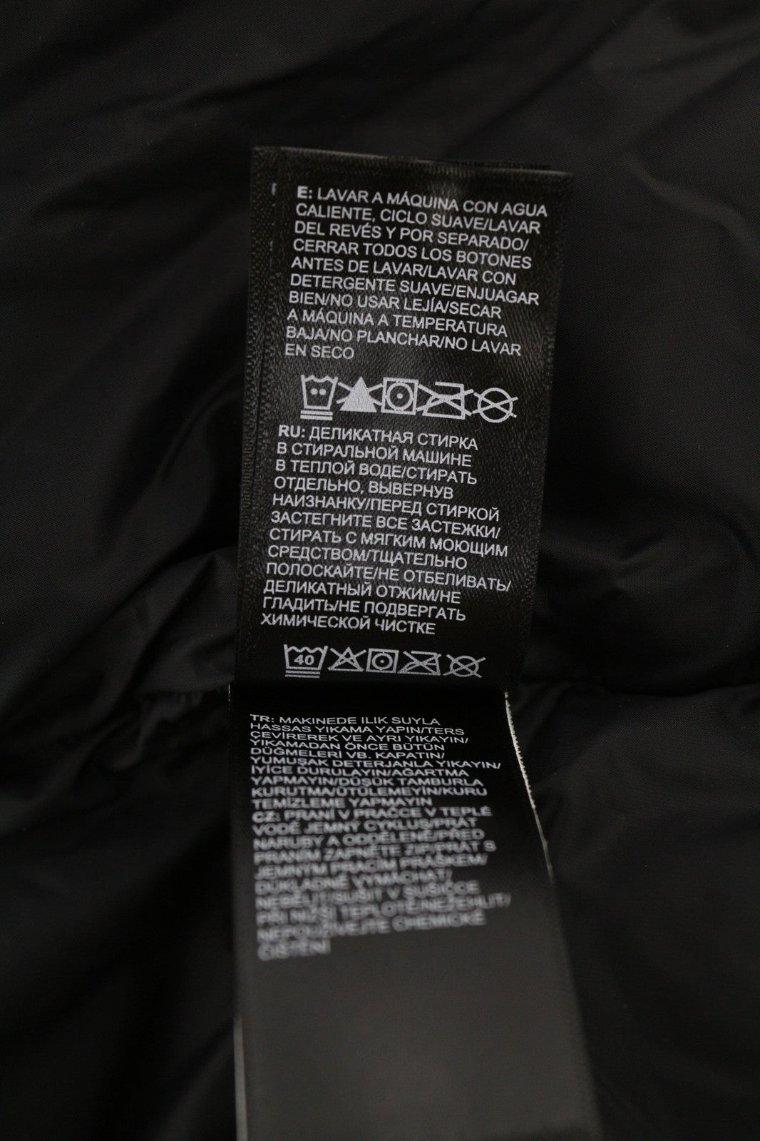 THE NORTH FACE Diablo Down Men Jacket XL Black 700 Down Insulated Quilted Puffer