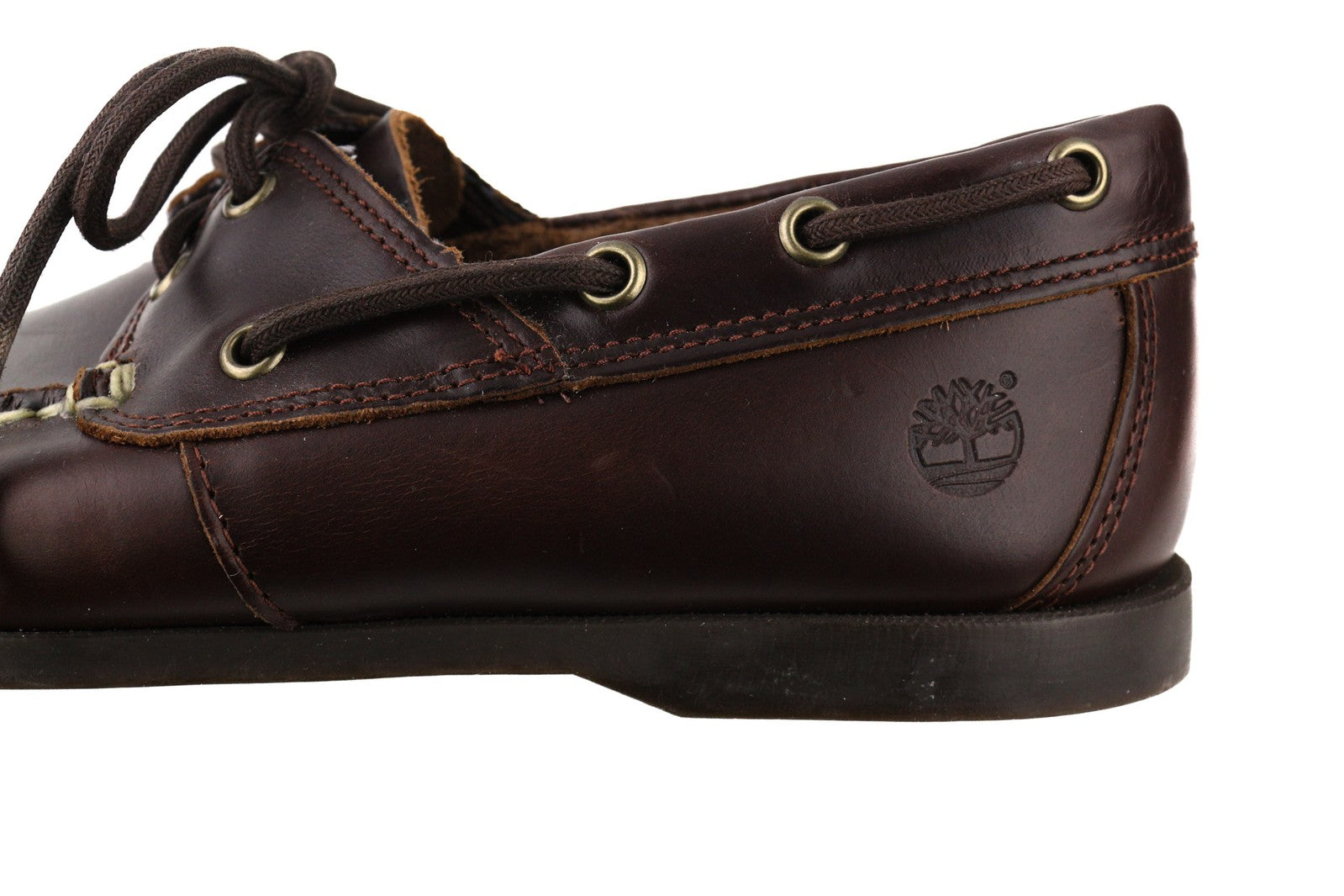 TIMBERLAND A199I-A4336 Men Shoes EU41/41.5 Dark Brown Leather Low-Top Loafers