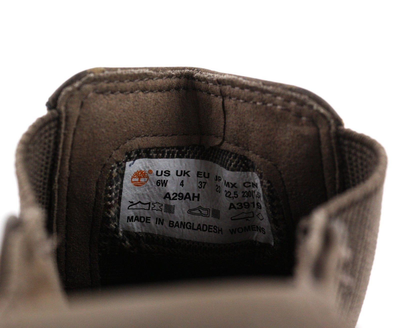 TIMBERLAND A29AH-A3919 Women Shoes EU37/37.5 Dark Brown Pull On Casual Boots