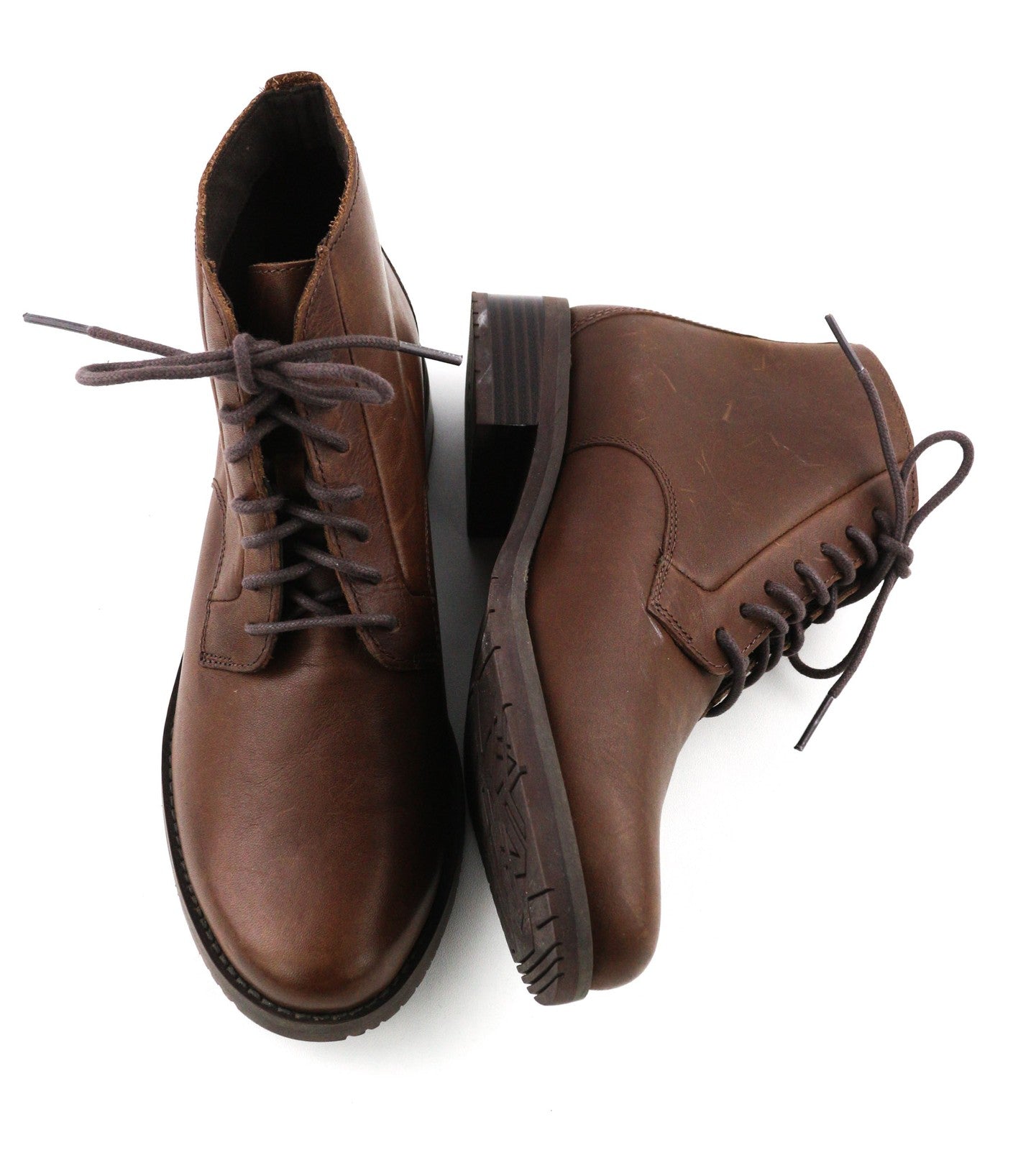 TIMBERLAND A2MKG-A6019 Women Shoes EU37.5/38 Dark Brown Casual Leather Laced