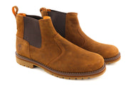 TIMBERLAND A288F-A6146 Men Shoes EU43/43.5 Brown Pull On Casual High-Top Boots