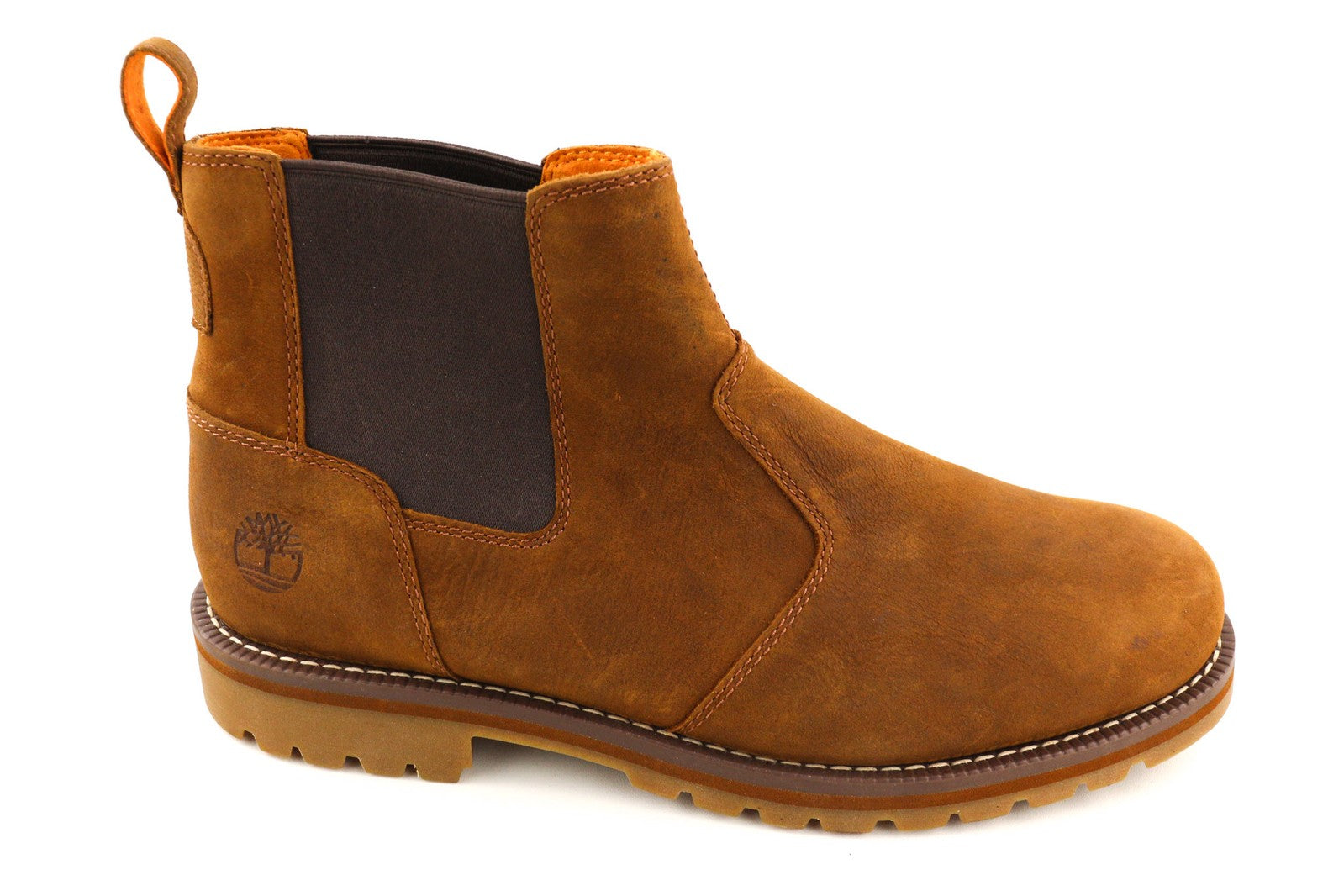 TIMBERLAND A288F-A6146 Men Shoes EU43/43.5 Brown Pull On Casual High-Top Boots