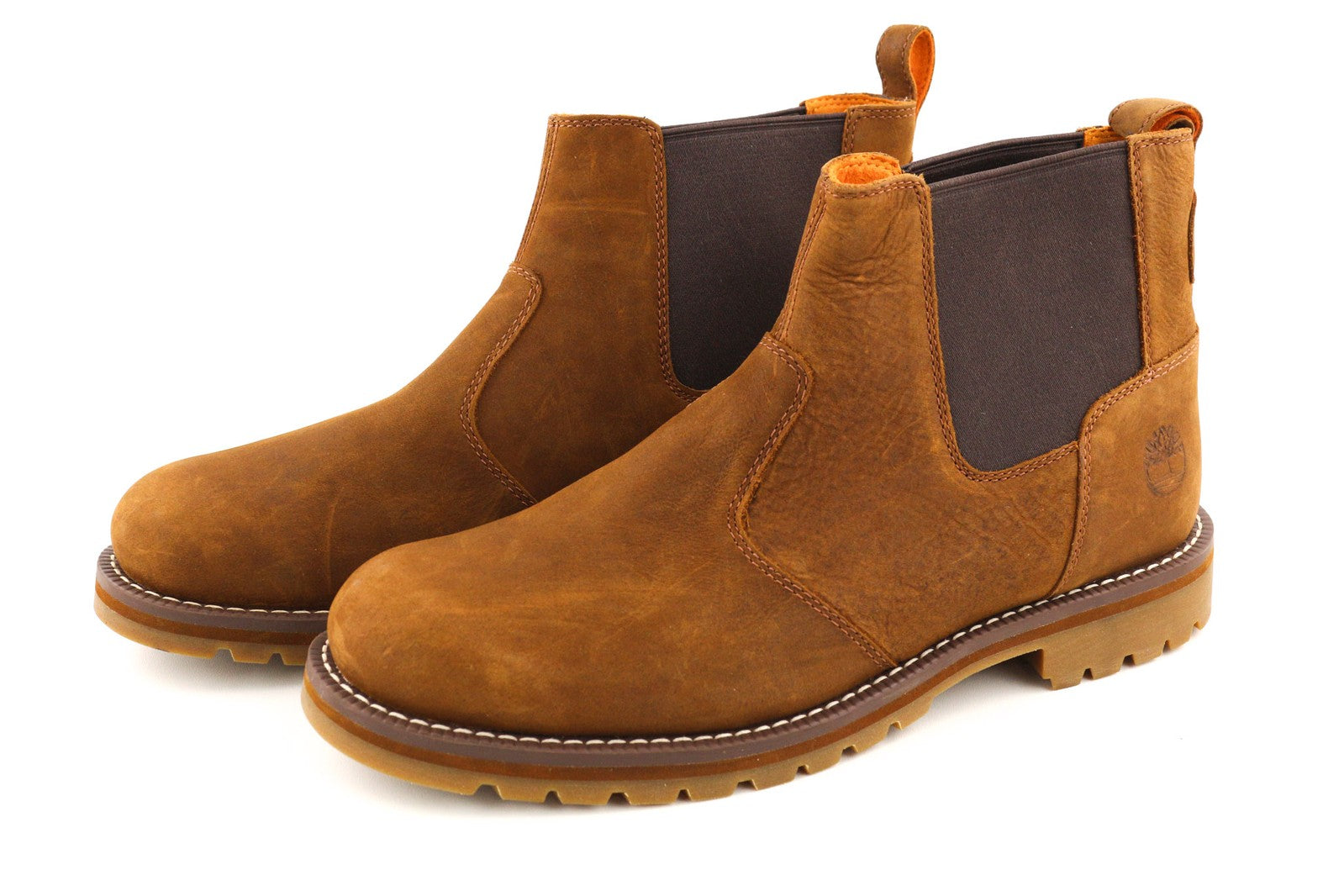 TIMBERLAND A288F-A6146 Men Shoes EU43/43.5 Brown Pull On Casual High-Top Boots