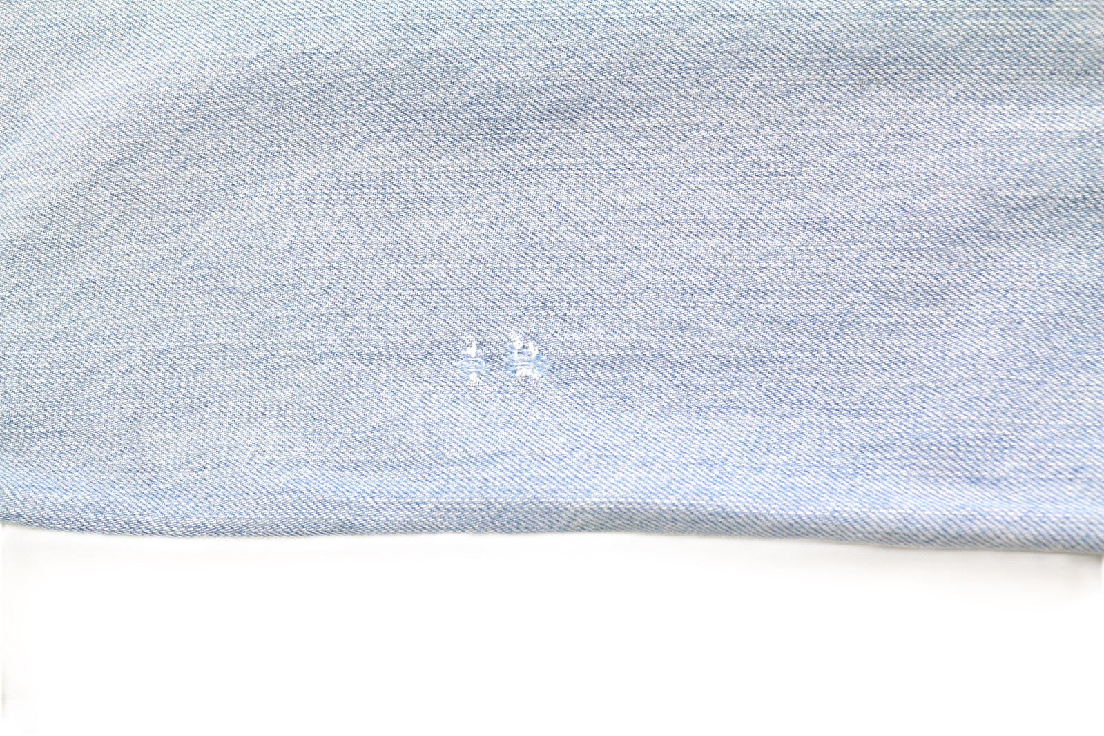 NUDIE Perry Men Jacket S Organic Saltwater Shades Buttoned Neck Denim Logo