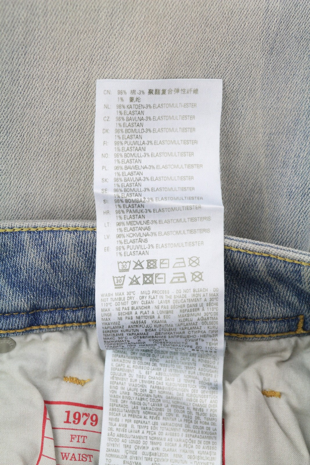 DIESEL 1979 Sleenker 09H75 Men Jeans W32/L30 Low Waist Skinny Blue RRP€295