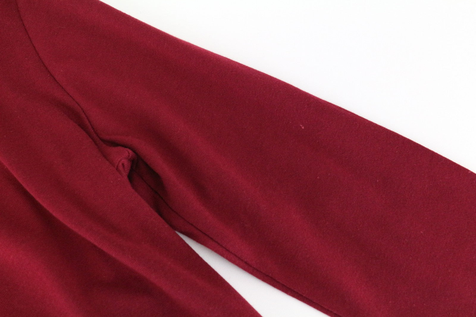 BLACK OUT Red Sweatshirt XS Cotton Blend Pullover Women's Dnn Denim Long Sleeve