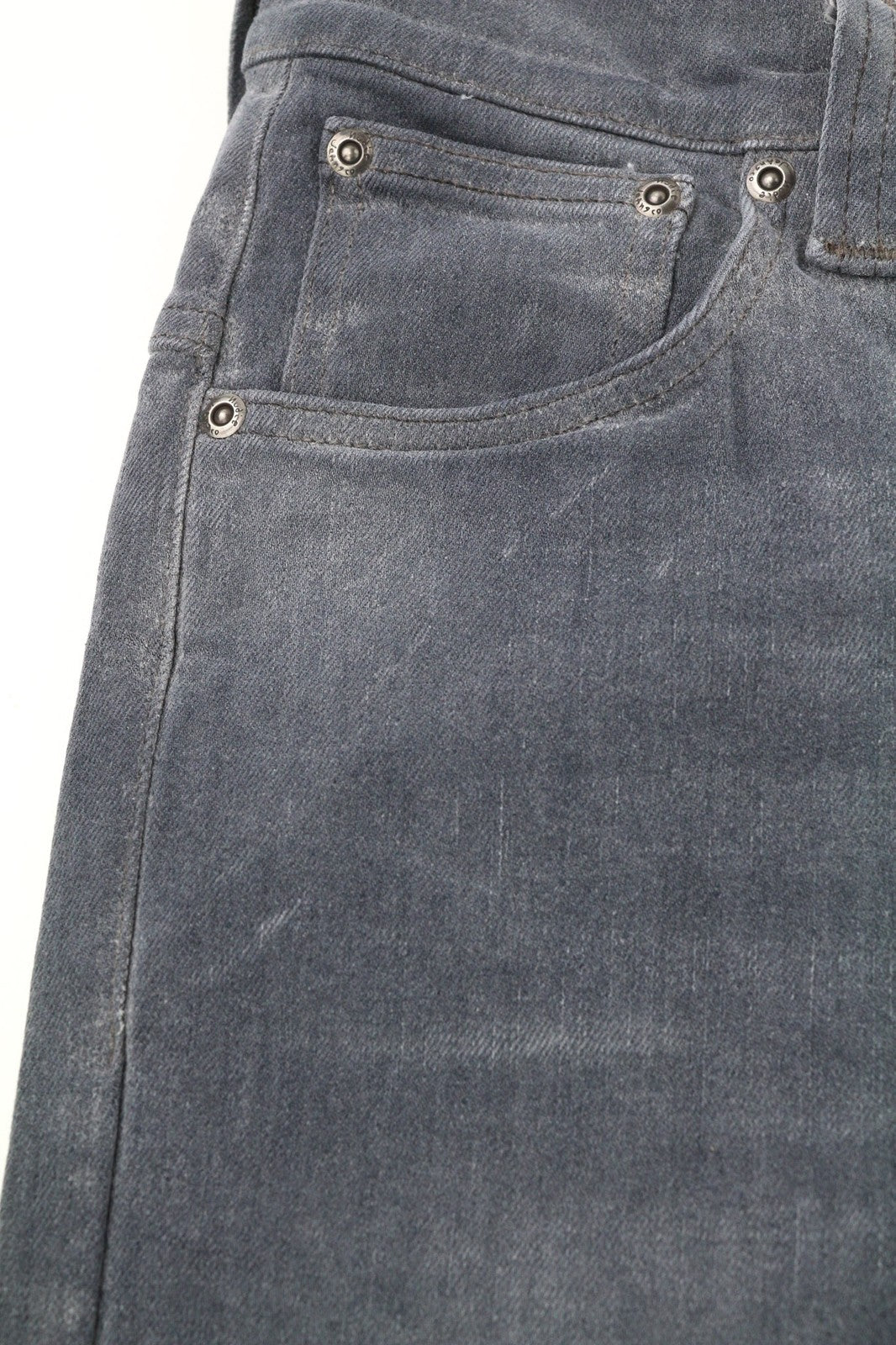 NUDIE JEANS Thin Finn Mens Jeans W28/L32 Slim Washed Grey Cotton Stretchy