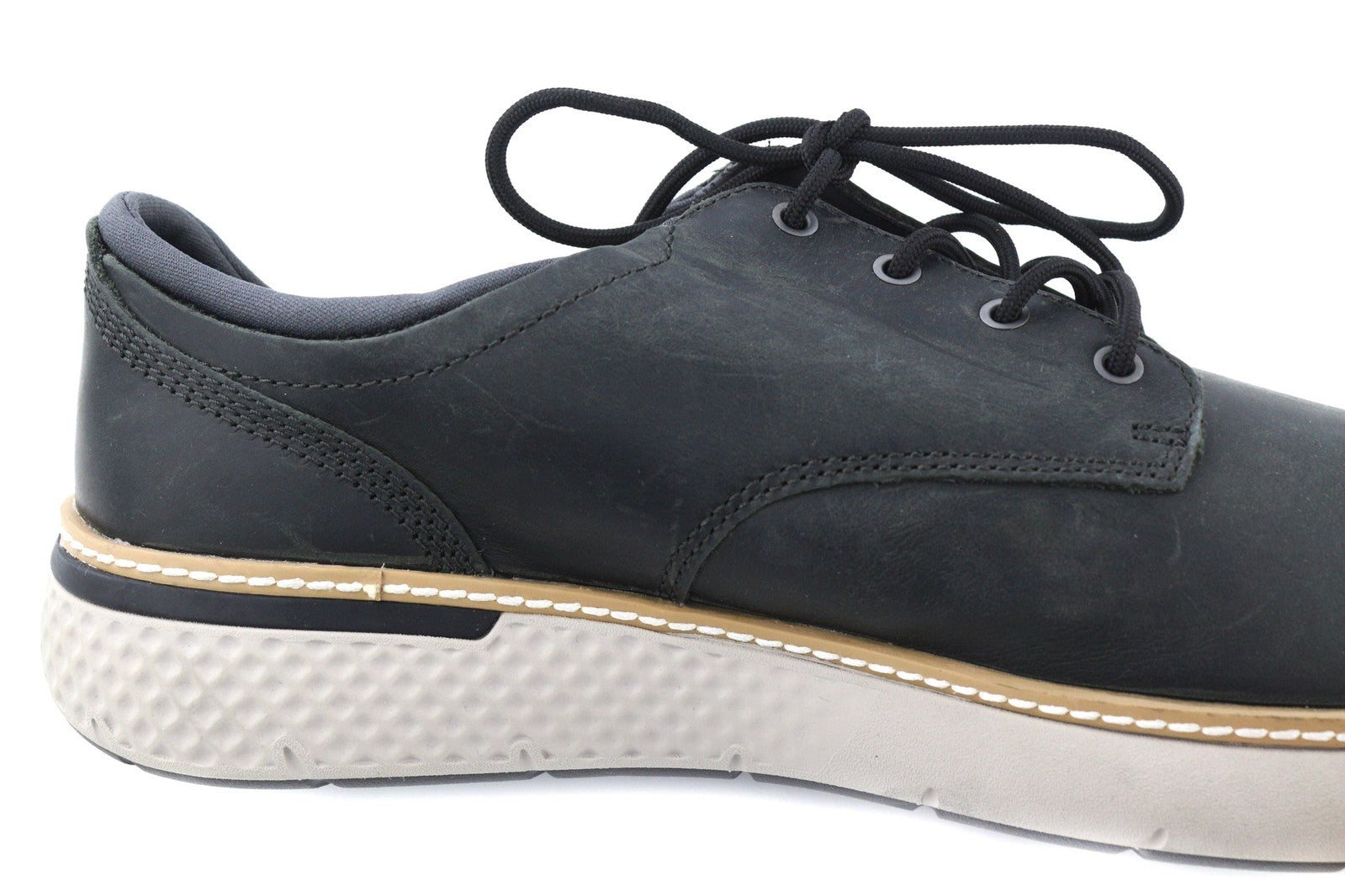 TIMBERLAND A1SQP-A4646 Men Shoes EU43.5/44.5 Black Casual Low-Top Leather Laced