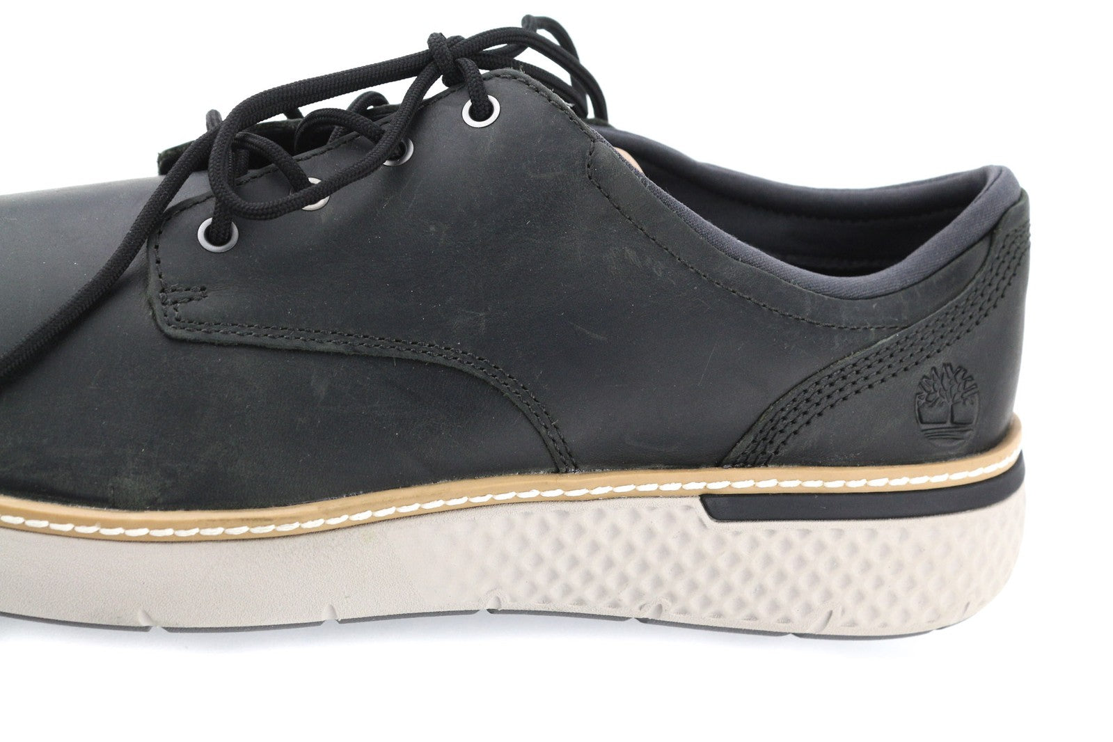 TIMBERLAND A1SQP-A4646 Men Shoes EU43.5/44.5 Black Casual Low-Top Leather Laced