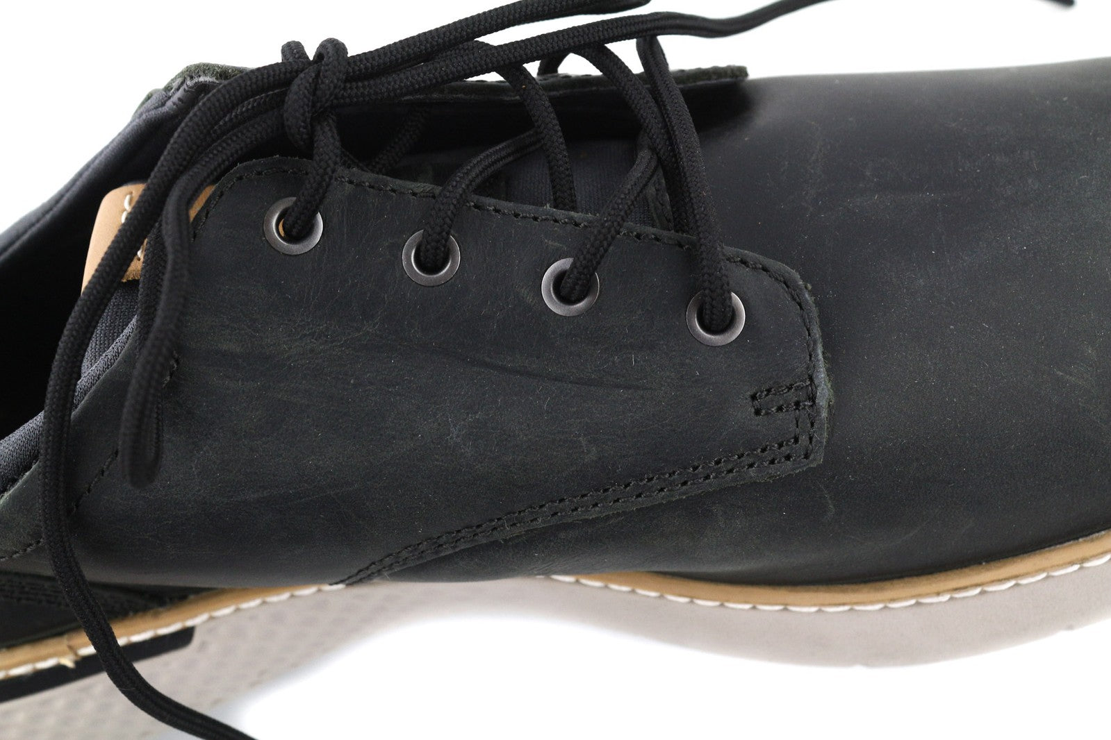 TIMBERLAND A1SQP-A4646 Men Shoes EU43.5/44.5 Black Casual Low-Top Leather Laced
