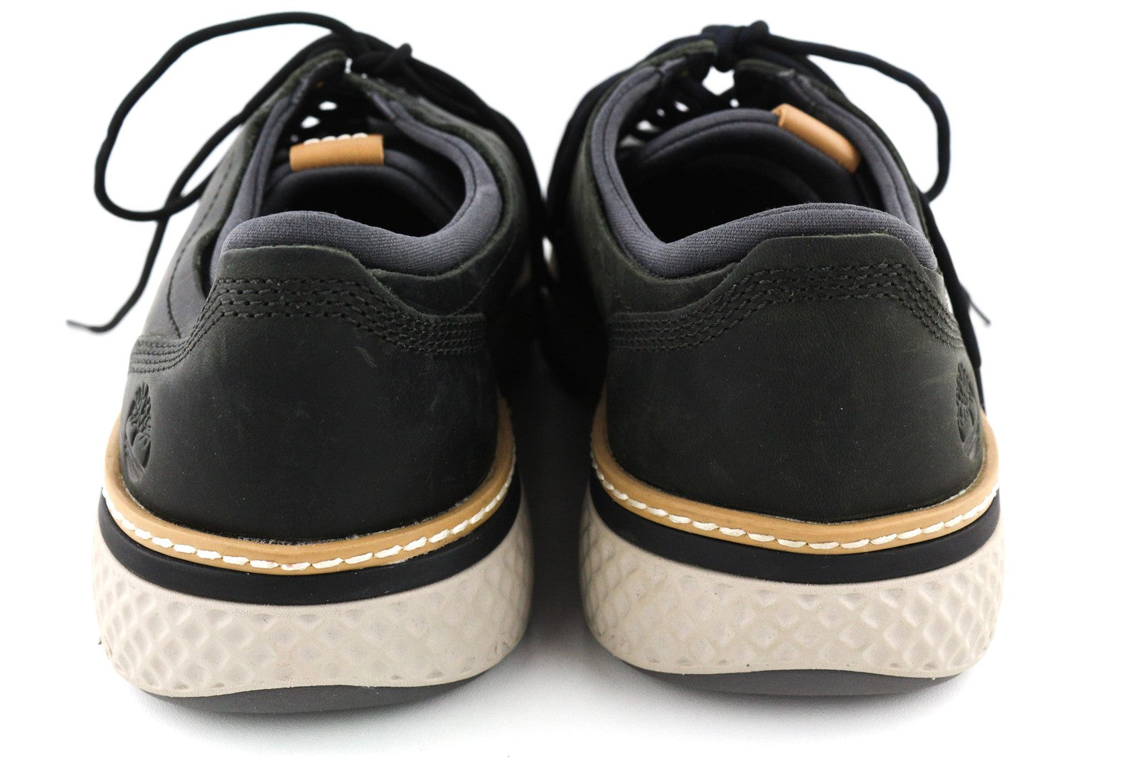 TIMBERLAND A1SQP-A4646 Men Shoes EU43.5/44.5 Black Casual Low-Top Leather Laced