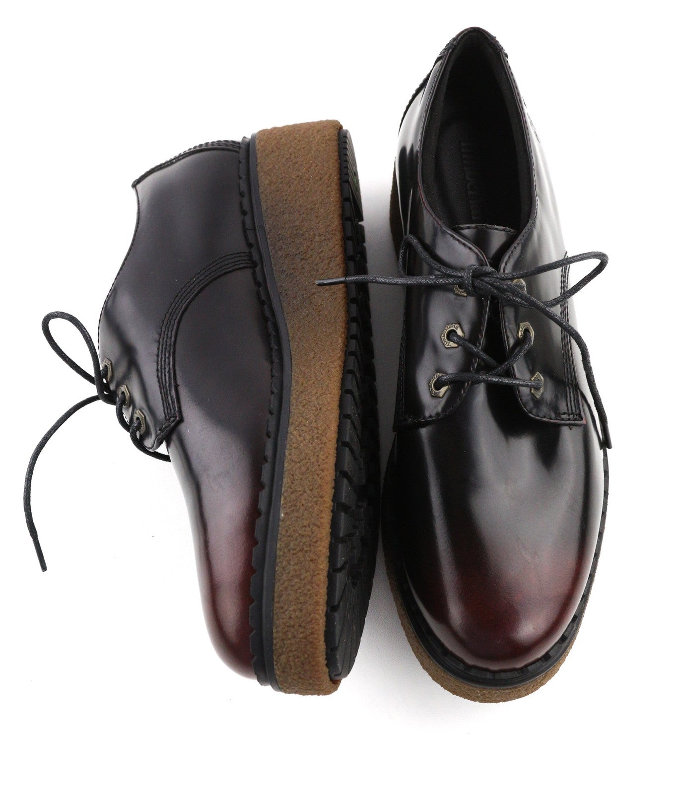 TIMBERLAND A23MS-A3750 Women Shoes EU37.5/38.5 Black Red Leather Low Wedge