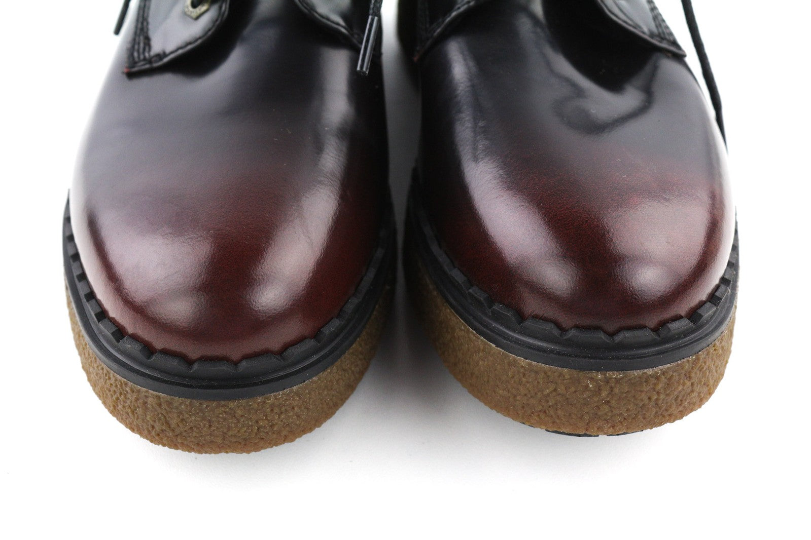 TIMBERLAND A23MS-A3750 Women Shoes EU37.5/38.5 Black Red Leather Low Wedge