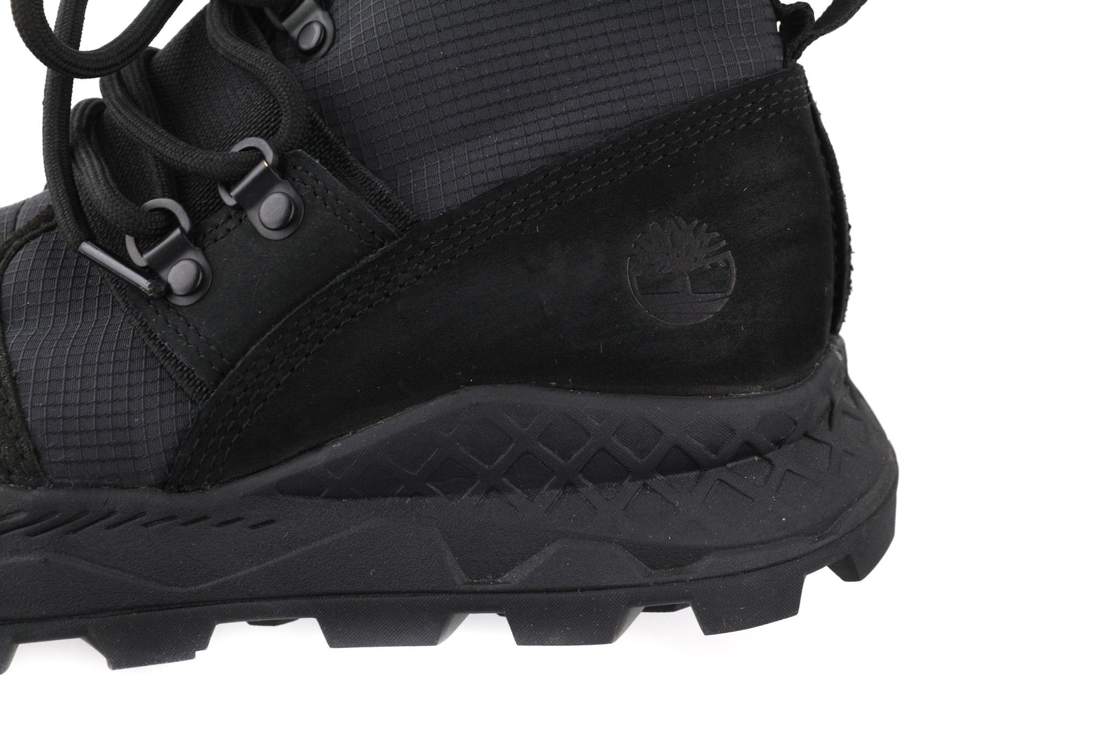 TIMBERLAND A1YY8-A3198 Men Trainers EU40/41 Black Leather High-Top Sneakers