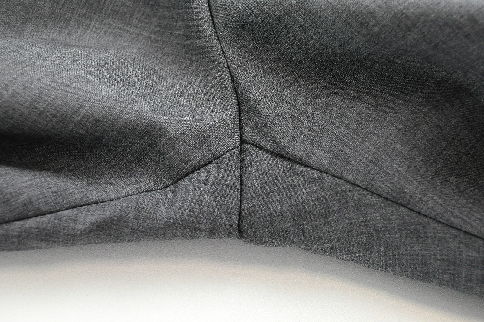 SUITSUPPLY  Mens Trousers UK40S Grey Wool Pleated Dress Lined Dress