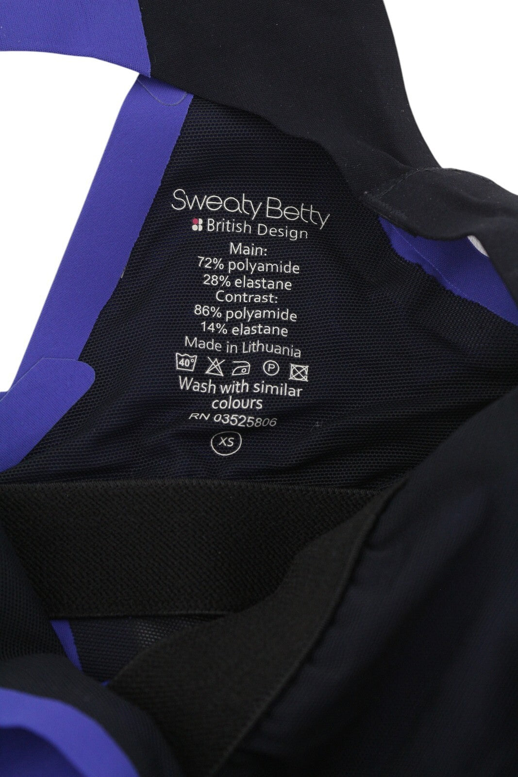 SWEATY BETTY Devant Dance Leotard Women Jumpsuit XS High Stretch Cut-Out Back