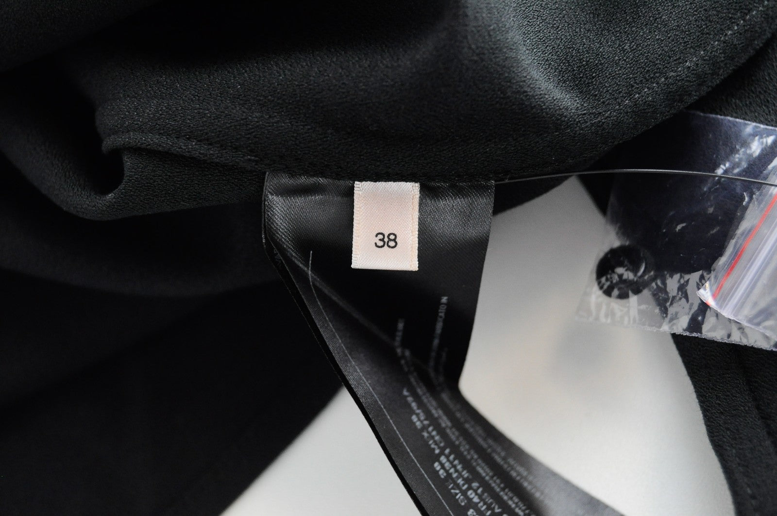 SUISTUDIO Alec Womens UK12 Shirt Black Button-Up Long Sleeve Pointed Collar