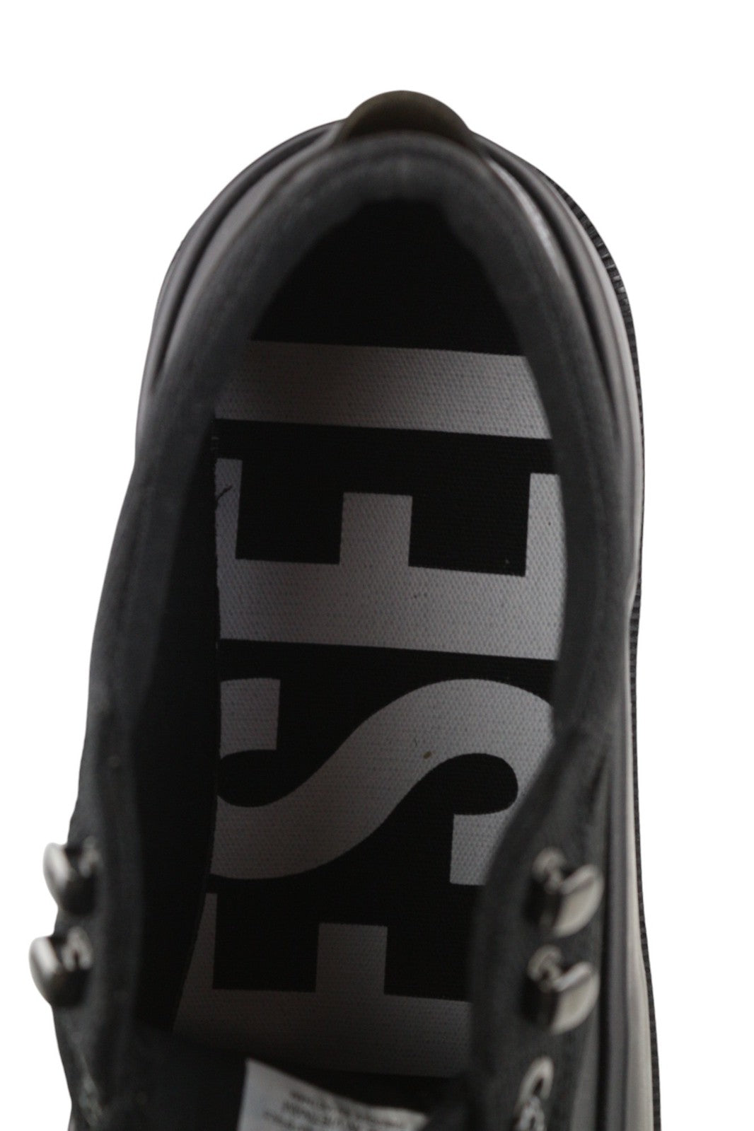 DIESEL D-Hiko SH X Women Shoes EU39 Men Black Unisex Low-Top Laced RRP€300