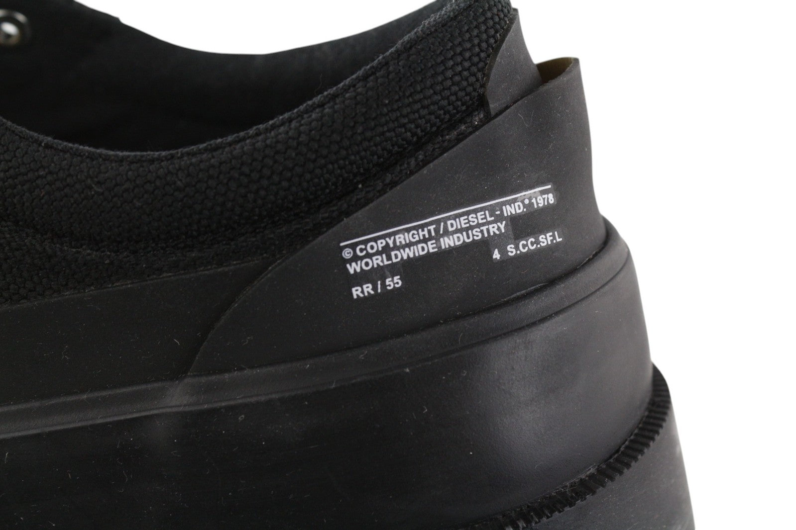 DIESEL D-Hiko SH X Women Shoes EU39 Men Black Unisex Low-Top Laced RRP€300