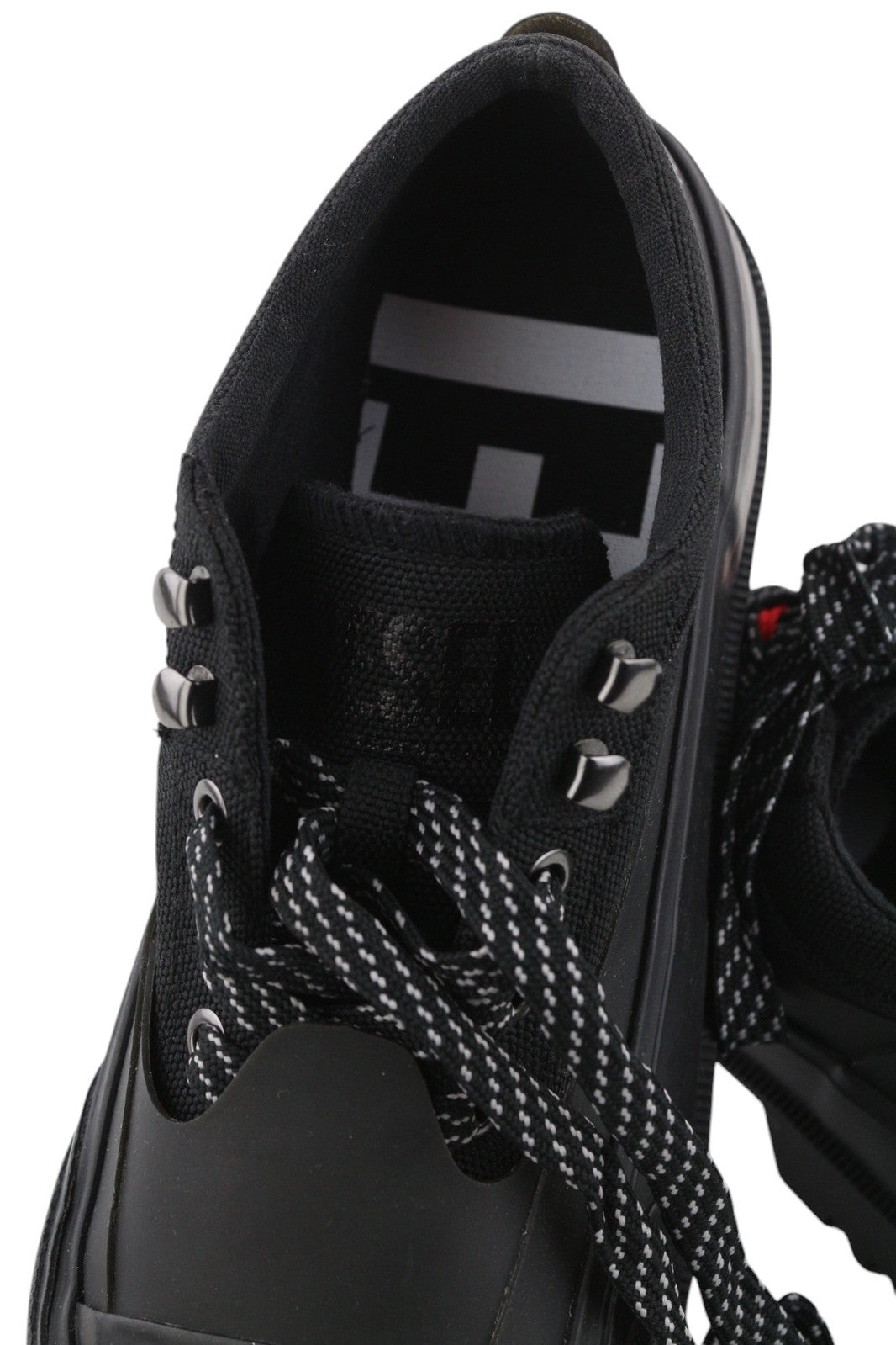 DIESEL D-Hiko SH X Women Shoes EU39 Men Black Unisex Low-Top Laced RRP€300