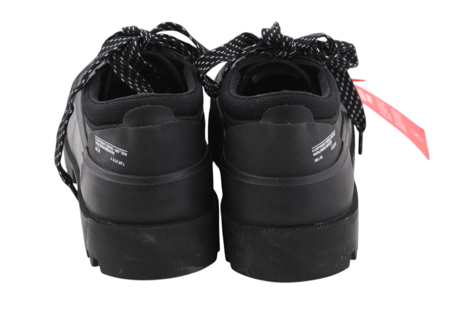 DIESEL D-Hiko SH X Women Shoes EU39 Men Black Unisex Low-Top Laced RRP€300