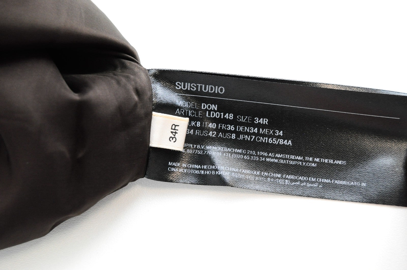 SUISTUDO Don Womens Dress UK8 Sleeveless Checked Wool Silk Linen Lined Orange