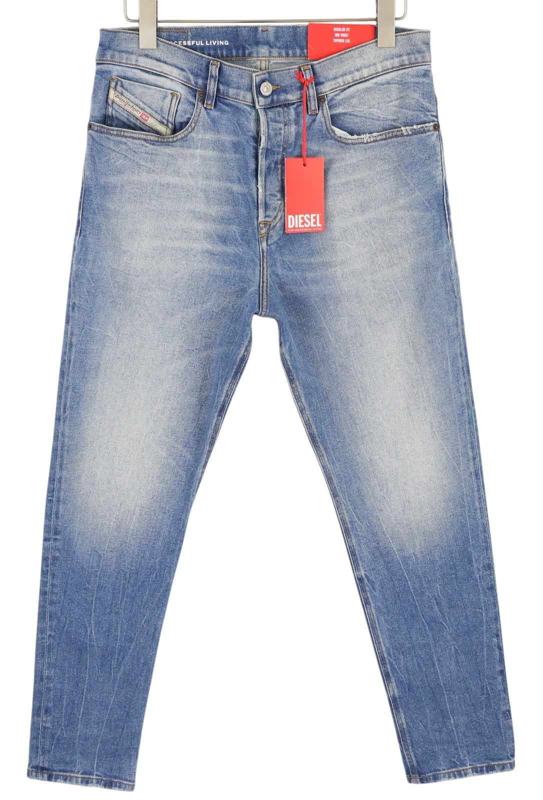 DIESEL 2005 D-Fining 09E85 Men Jeans W32/L30 Blue Washed Regular Tapered RRP€295