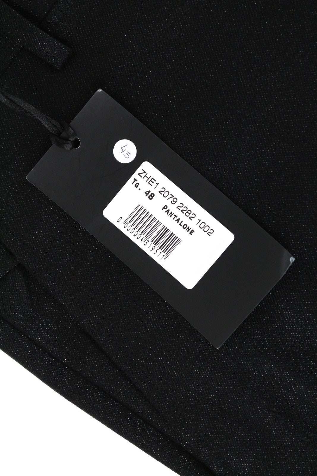 JOHN RICHMOND Black Pleated Wool Trousers UK16 Men's Shiny Thread Tailored Fit