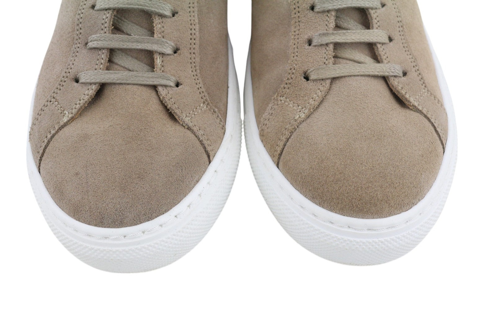 SUITSUPPLY Men Shoes EU40 Brown Leather Low-Top Laced Casual Sneaker Style