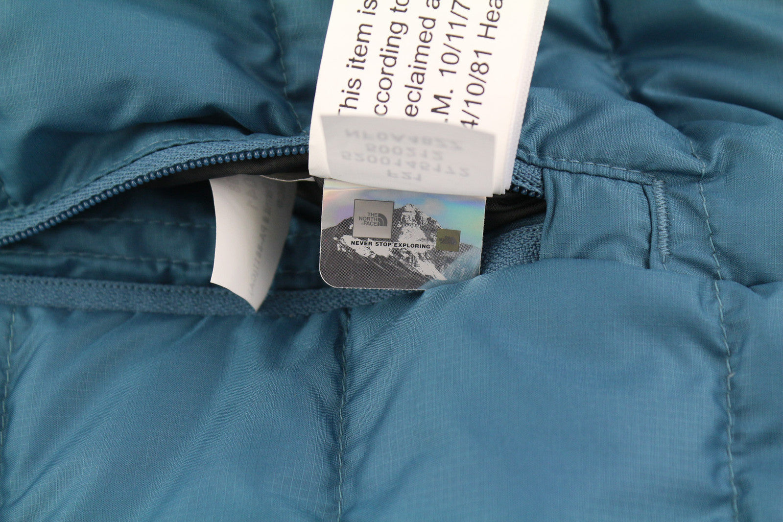 THE NORTH FACE Hometown Men Jacket M 550 Down Filled Quilted Hooded Puffer Logo