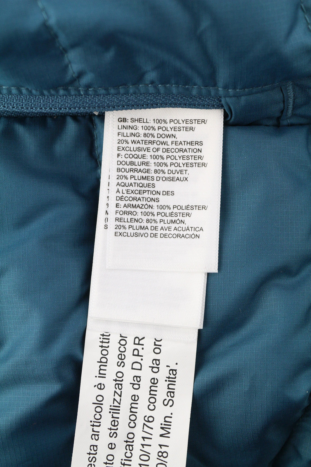 THE NORTH FACE Hometown Men Jacket M 550 Down Filled Quilted Hooded Puffer Logo