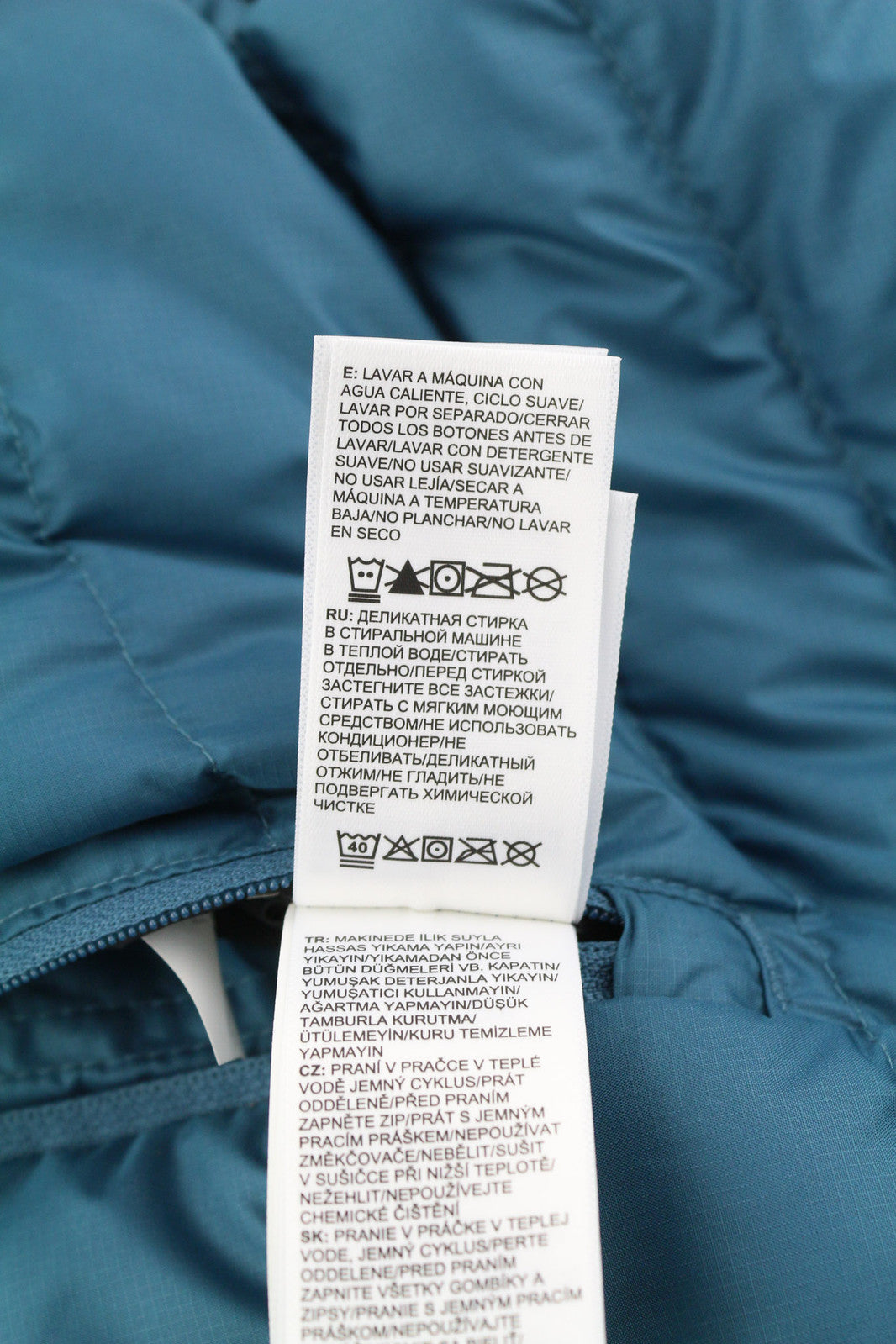 THE NORTH FACE Hometown Men Jacket M 550 Down Filled Quilted Hooded Puffer Logo