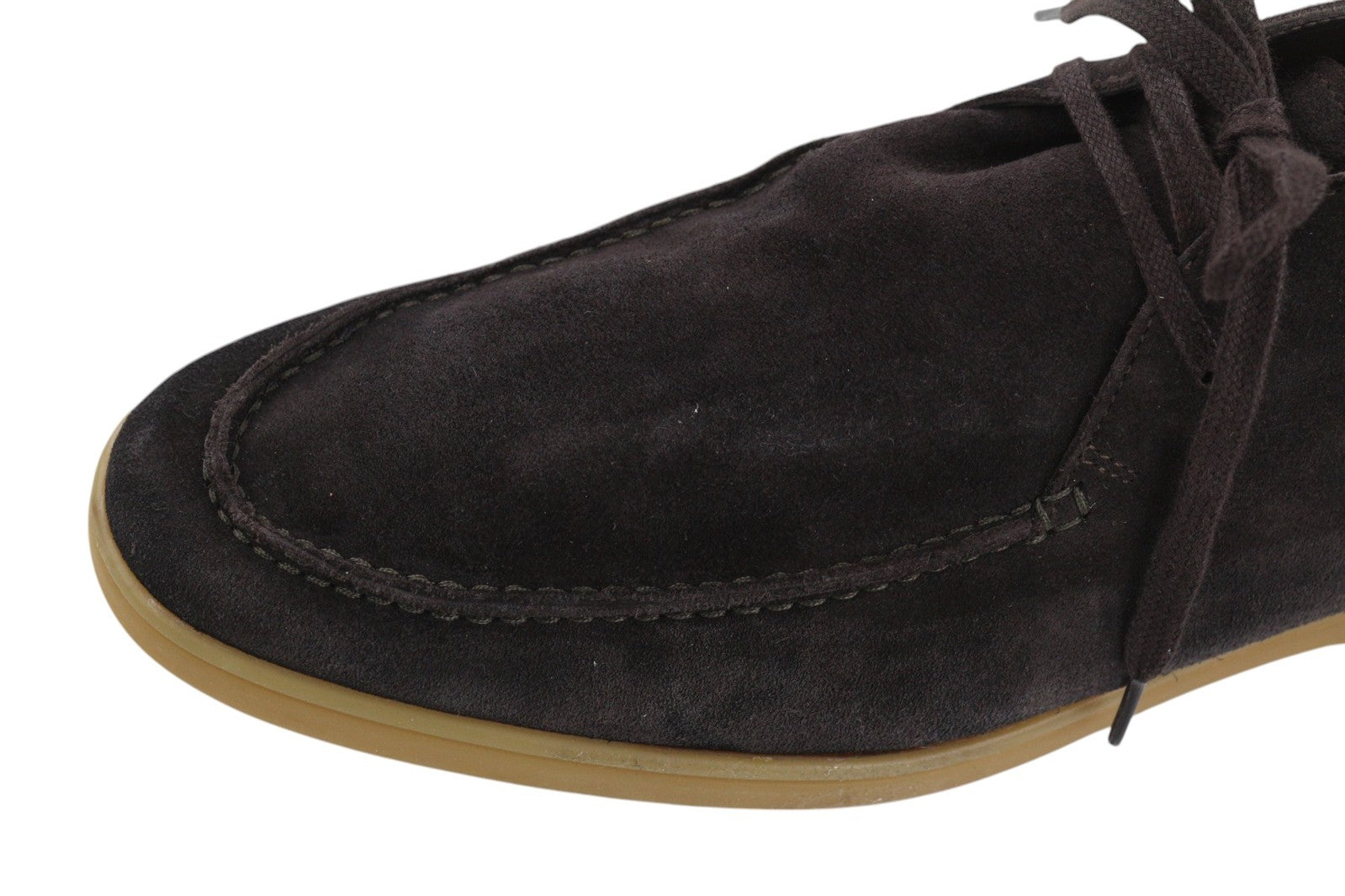 SUITSUPPLY Men Shoes EU43 Dark Brown Leather Suede Casual Laced High Top